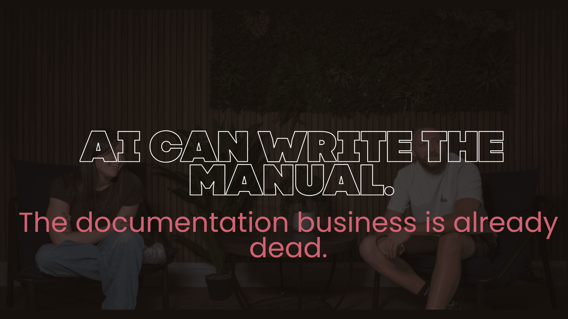 AI Can Write the Manual.